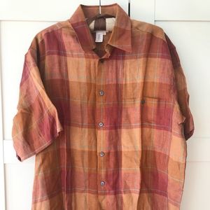 Ermenegildo Zegna Linen Shirt, Mens L